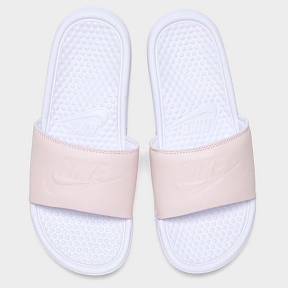 nike benassi jdi pink